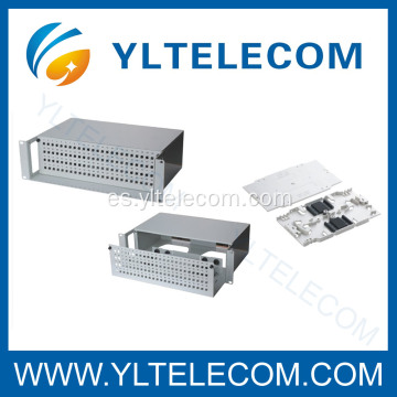 Patchpanels FO 4U 96Core FC deslizante gris